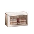 Collapsible Storage Cabinet with Magnetic Doors 1 to 3 Tier
