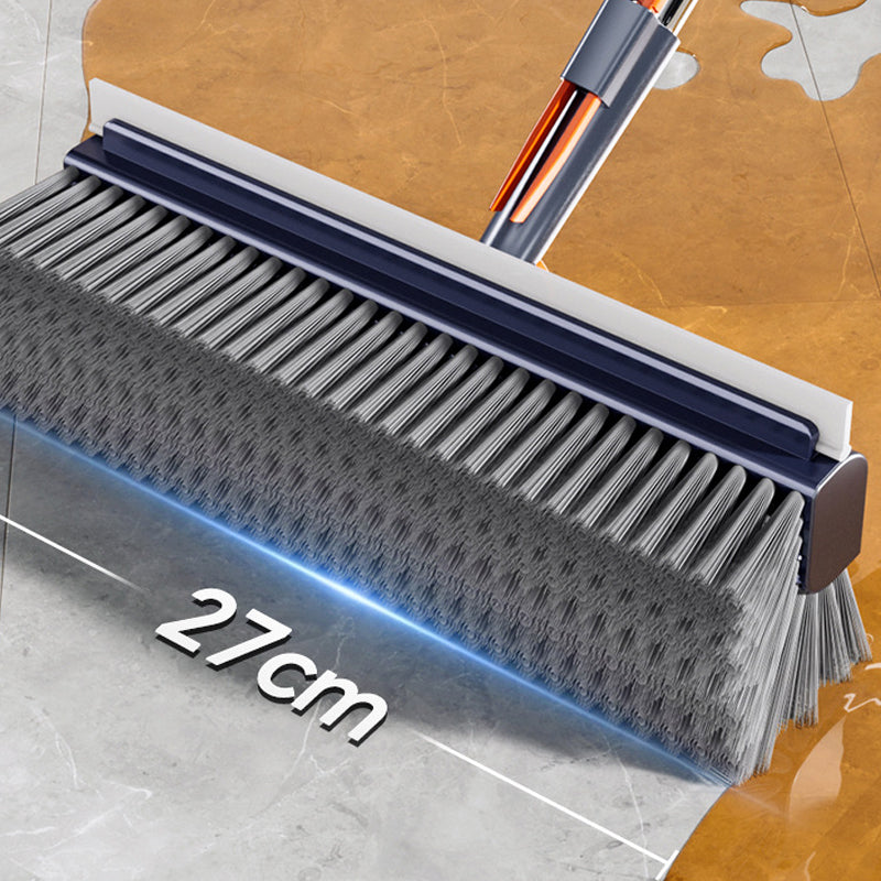 Floor Scrub Brush 3 in 1 with Squeegee 54.3 Inch Handle