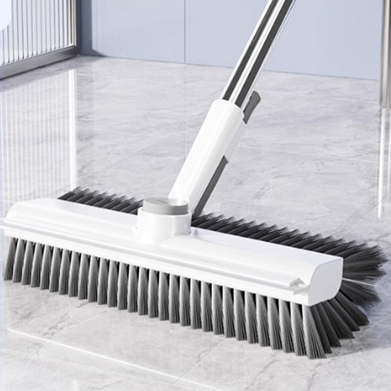 Floor Scrub Brush 3 in 1 with Squeegee 54.3 Inch Handle