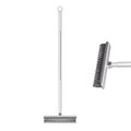 Grout Scrub Brush with Squeegee and Long Handle 41.7 Inch