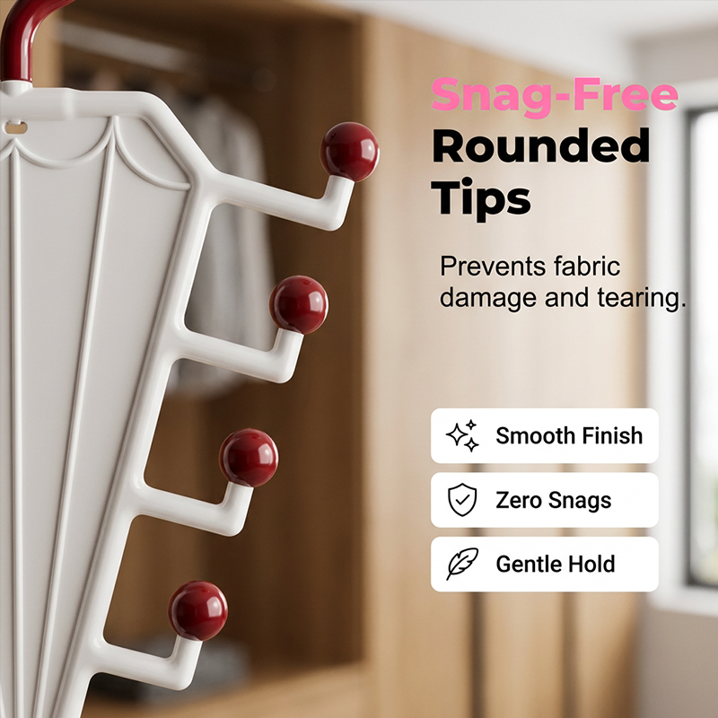 Hanger Organizer Rack Umbrella Shape 7.2 x 11.8 Inch