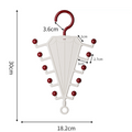 Hanger Organizer Rack Umbrella Shape 7.2 x 11.8 Inch