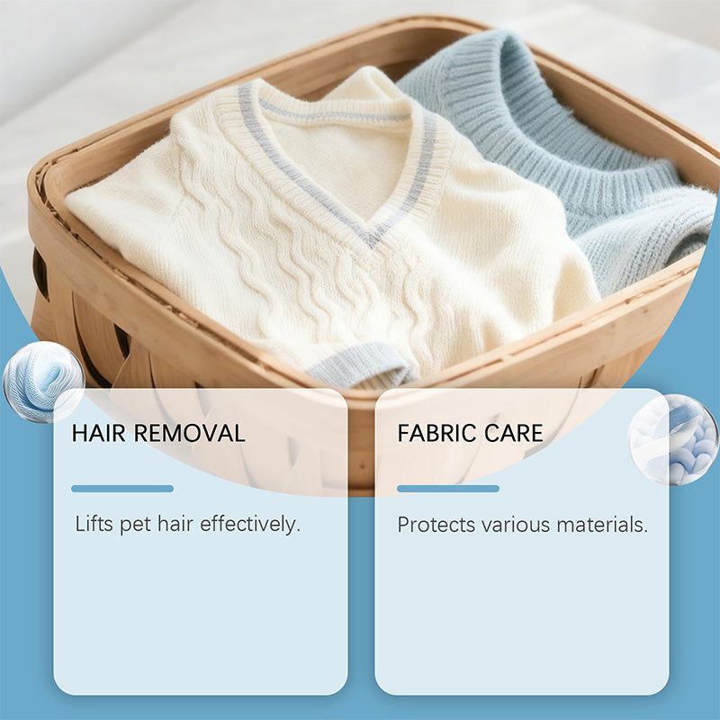 Laundry Balls for Pet Hair Reusable 1.4 Inch Blue