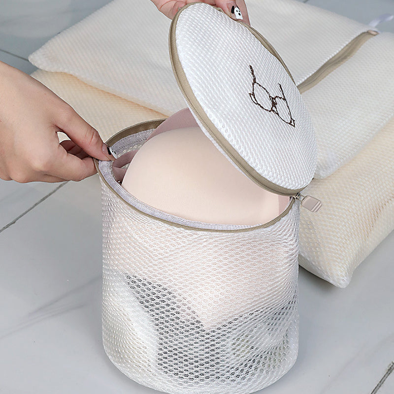 Mesh Laundry Bags with Zipper Set of 6 Assorted Sizes