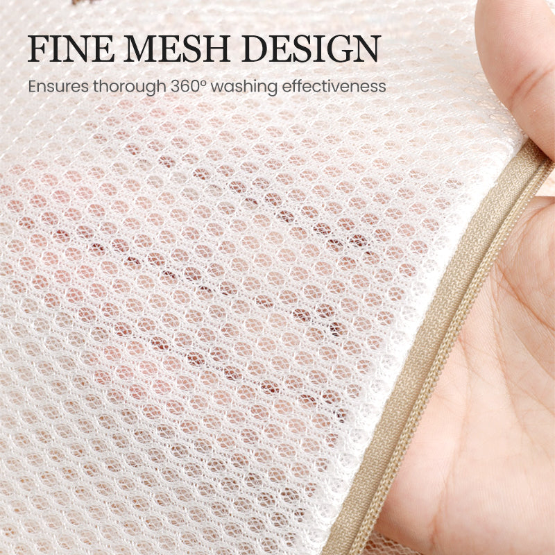 Mesh Laundry Bags with Zipper Set of 6 Assorted Sizes