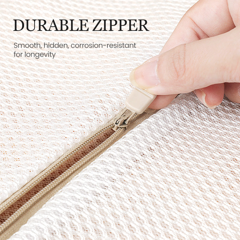 Mesh Laundry Bags with Zipper Set of 6 Assorted Sizes