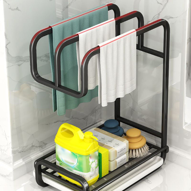 Rag and Sponge Drying Rack 10.6 x 7.9 x 5.1 Inch with Drip Tray