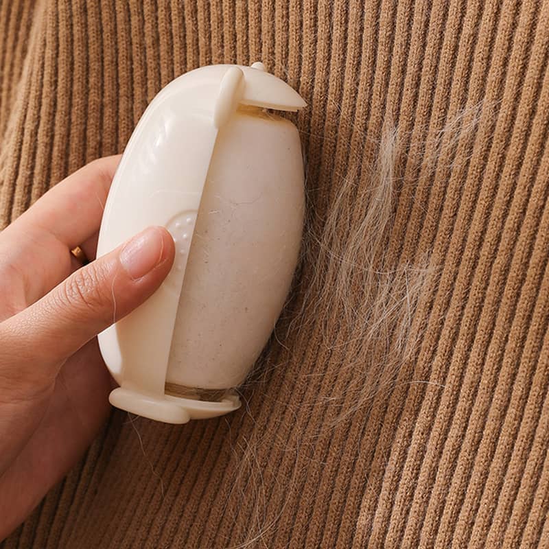 Reusable Lint Roller Ball Washable 3.9 Inch Bear Shape