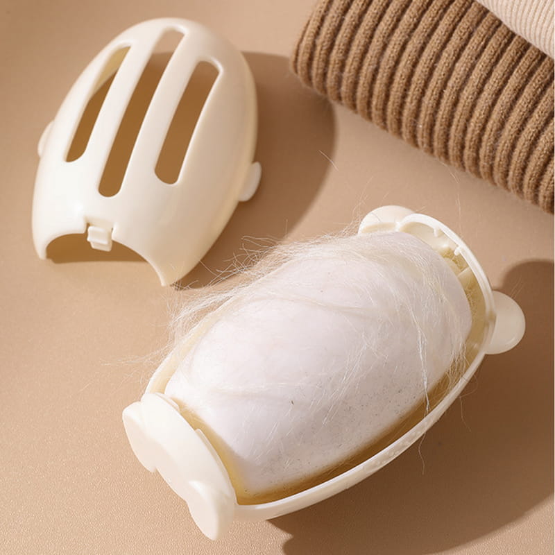 Reusable Lint Roller Ball Washable 3.9 Inch Bear Shape