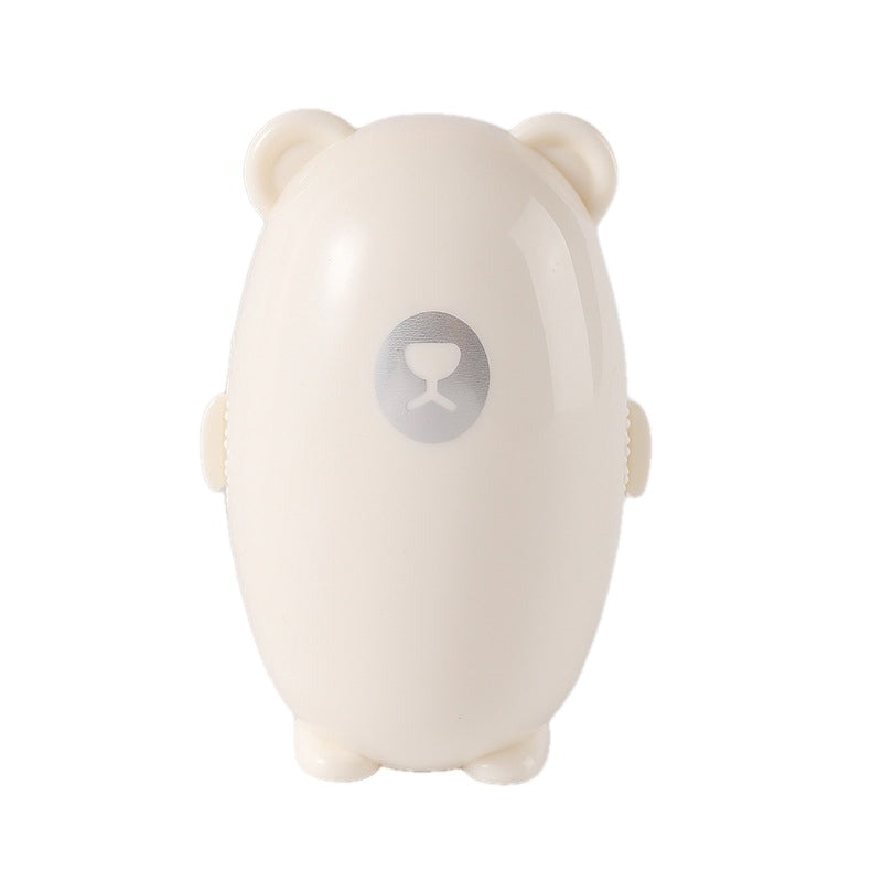 Reusable Lint Roller Ball Washable 3.9 Inch Bear Shape