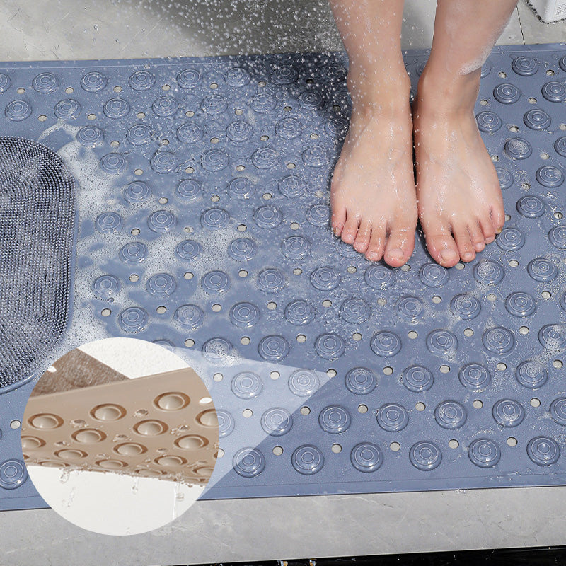 Shower Mat with Suction Cups and Drain Holes PVC