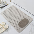 Shower Mat with Suction Cups and Drain Holes PVC