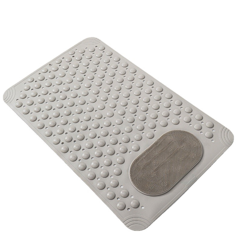 Shower Mat with Suction Cups and Drain Holes PVC