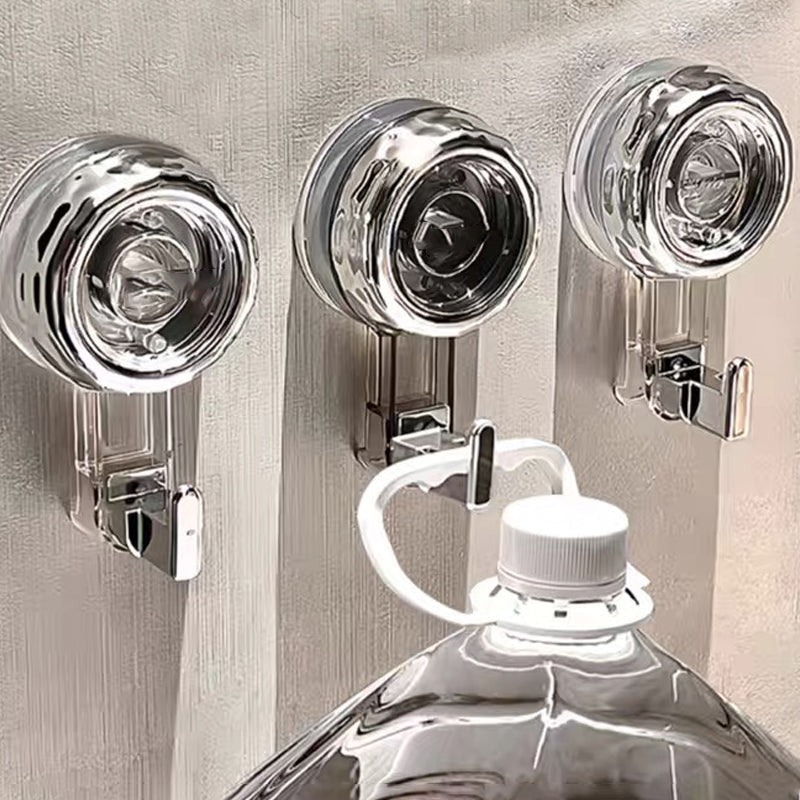Suction Cup Hooks Twist Lock 3.9 Inch Set of 3 or 5