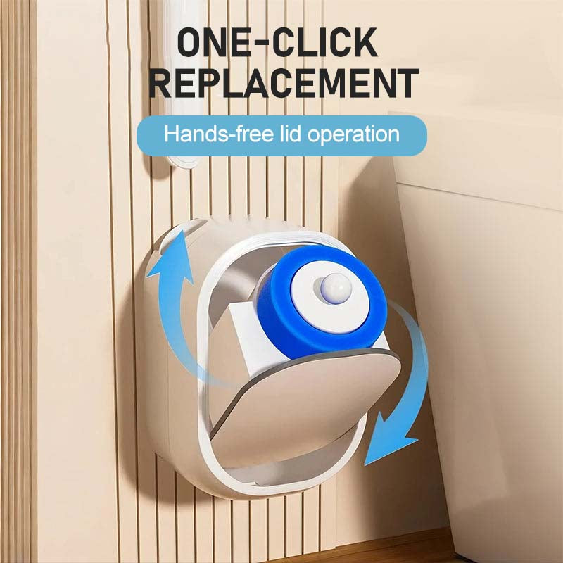 Toilet Brush with Disposable Heads and Wall Holder 18.7 Inch