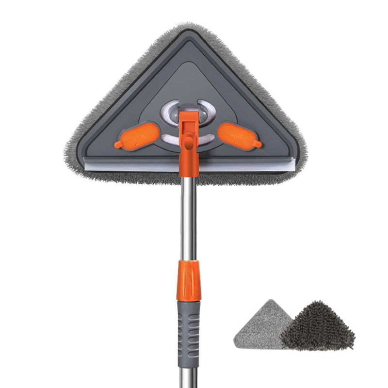 Triangle Mop with Telescopic Pole 30.7 to 44.1 Inch