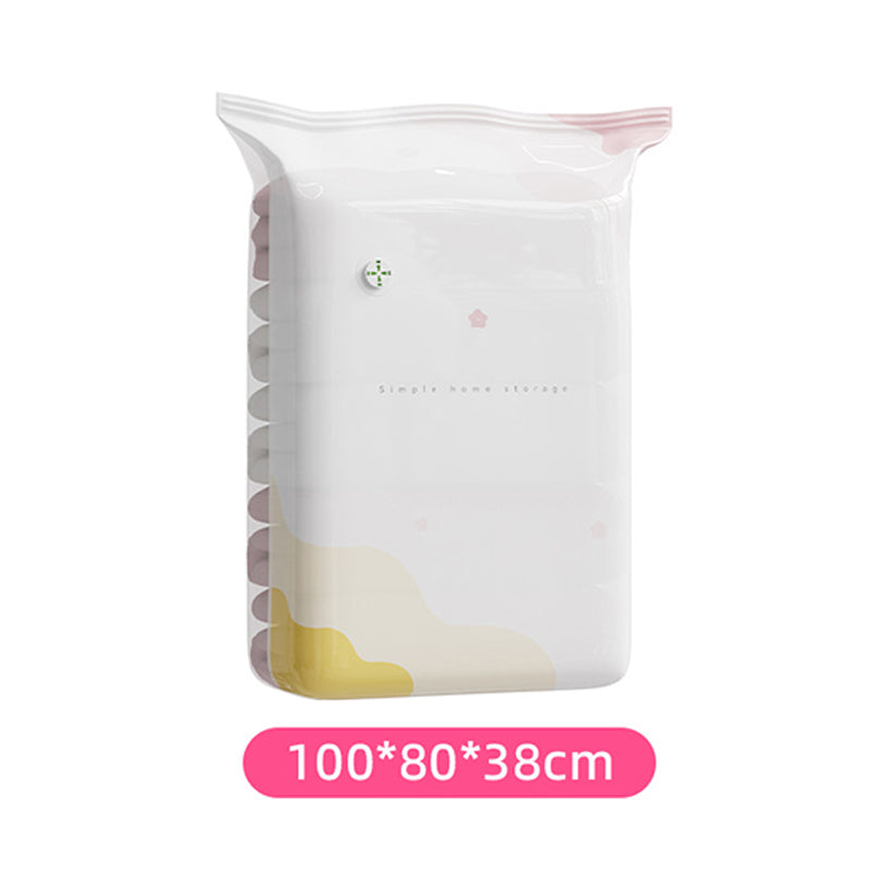 Vacuum Storage Bags with Press Valve 3 or 5 Pack
