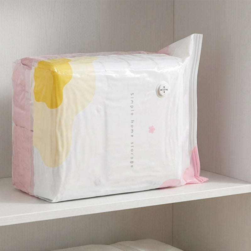 Vacuum Storage Bags with Press Valve 3 or 5 Pack