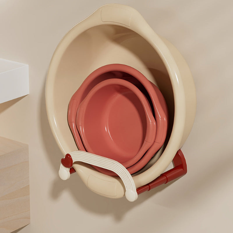 Wall Basin Rack Expandable 8.8 x 8 Inch No Drill