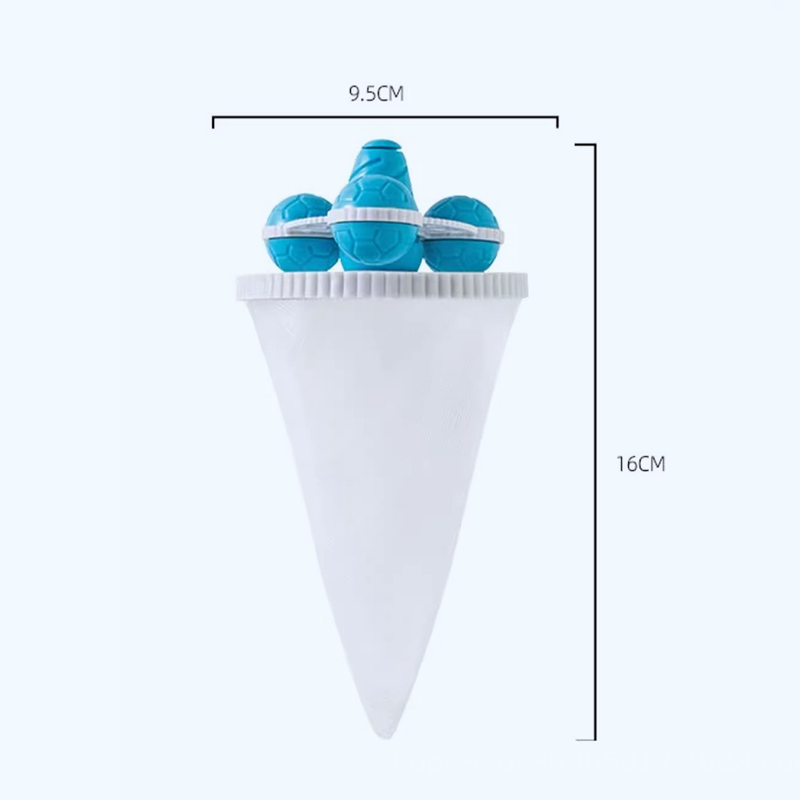 Washing Machine Lint Catcher Floating Mesh 3.7 x 6.3 Inch