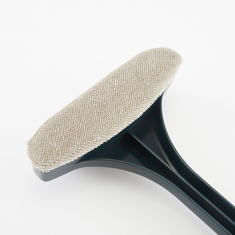 Window Screen Brush and Squeegee 2 in 1 18.1 Inch